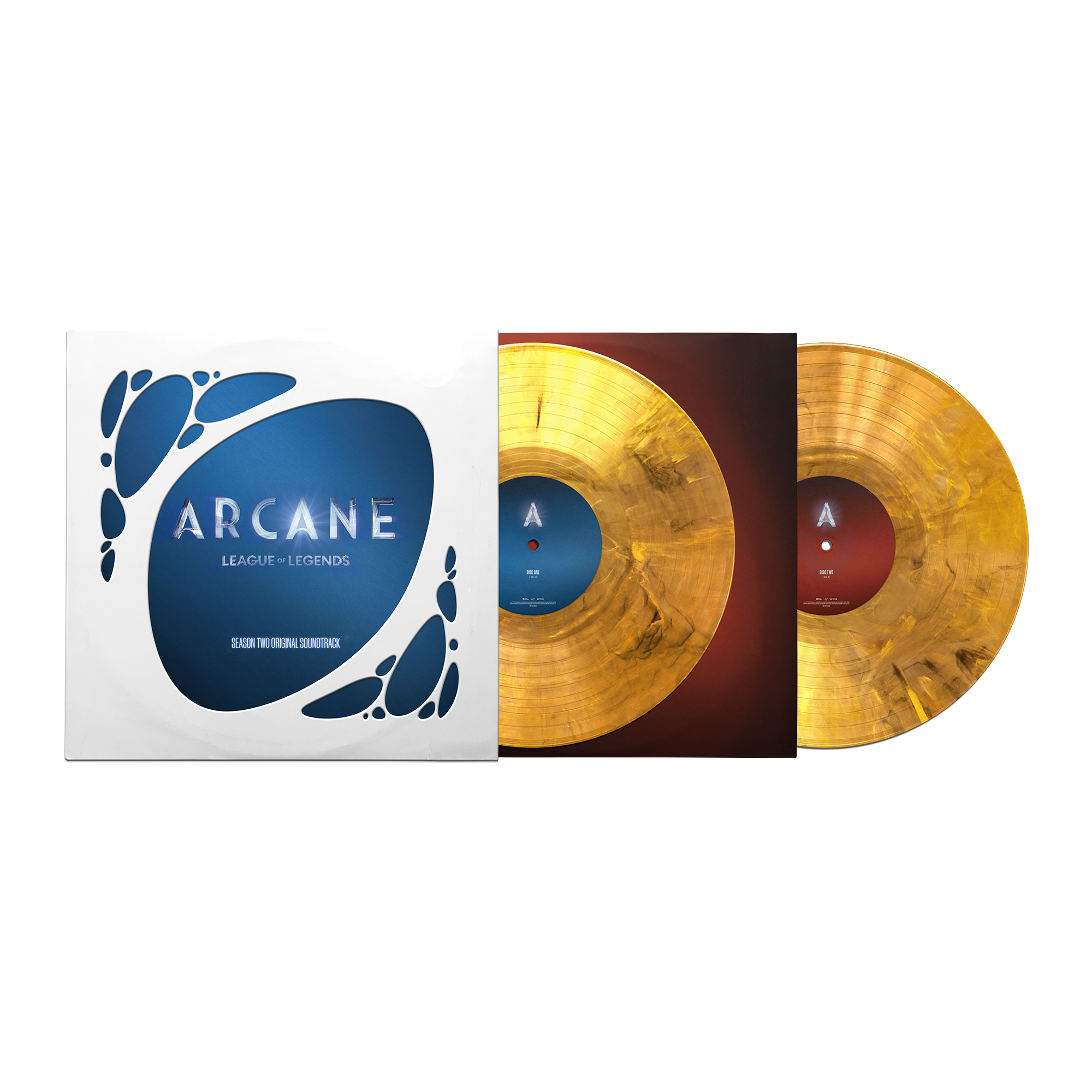 Various Artists - Arcane - Season 2 (Original Soundtrack): Spotify Fans First Gold Vinyl 2LP